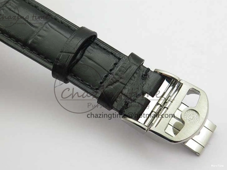 MIROTIME 0112 TimelessDesign Portuguese IW358304 ZF 1:1 Best Edition SS Blue Dial on Leather Strap A 7078